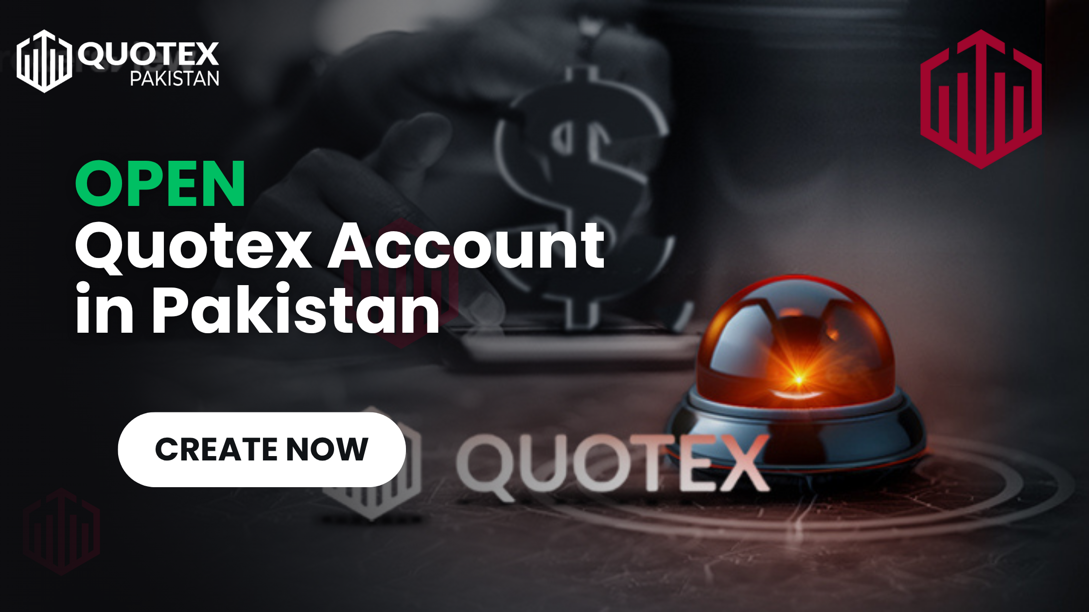 How to create Quotex Account in Pakistan
